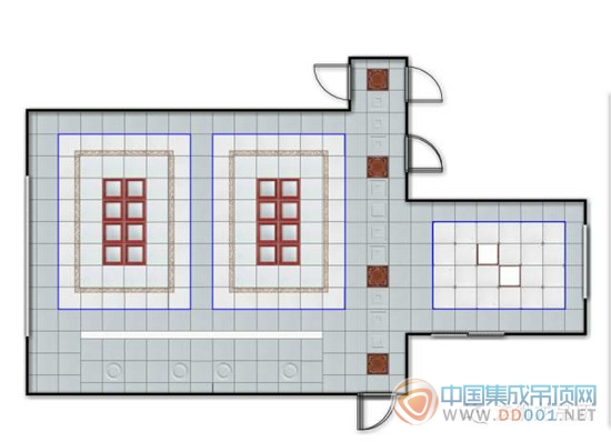 法狮龙吊顶：中式风格复式楼整套设计案例赏析