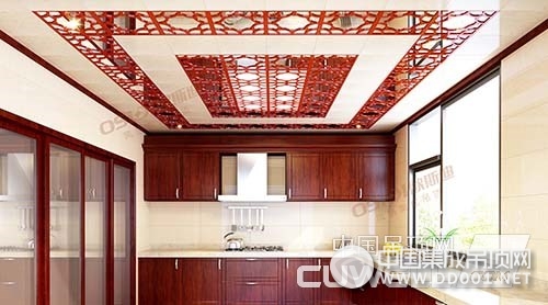 新中式风格厨房吊顶