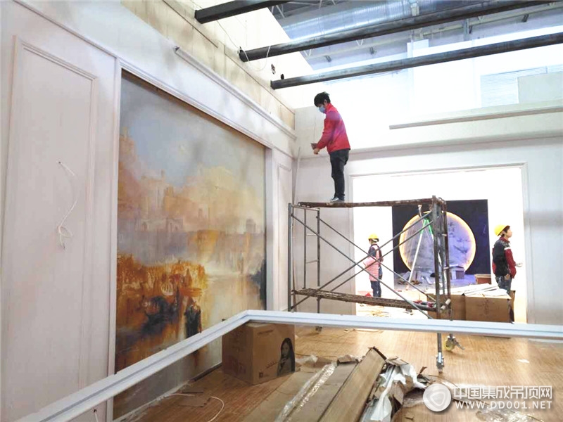 北京建博会：欧斯迪风格家居打造全屋整装奢华体验—展前准备