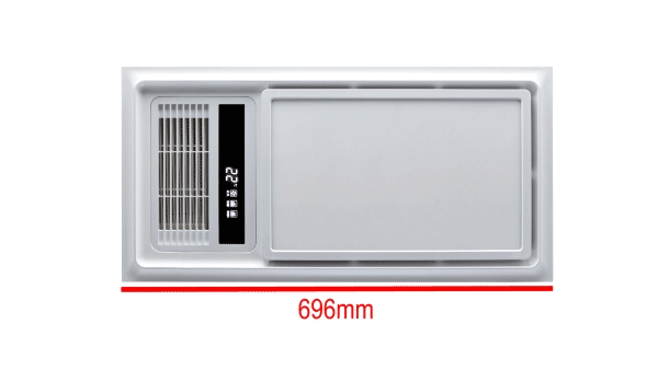 【产品360°】吉柏利696浴室暖空调：贴心设计 由内而外