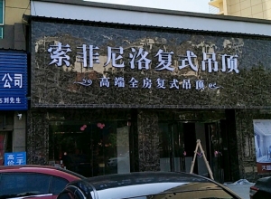 索菲尼洛复式吊顶江西永新县专卖店