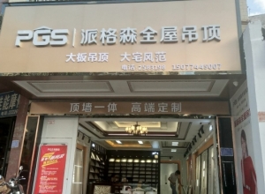 派格森全屋吊顶广西岑溪专卖店