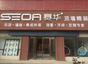 赛华顶墙精装河南信阳息县专卖店 (241播放)