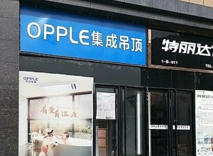 OPPLE集成吊顶西安长安区专卖店