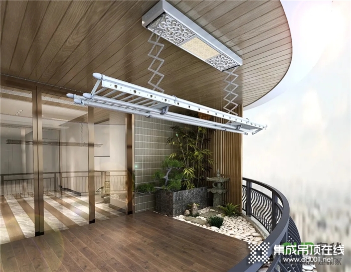 奥华智能晾衣机，让你的阳台既美观又实用！