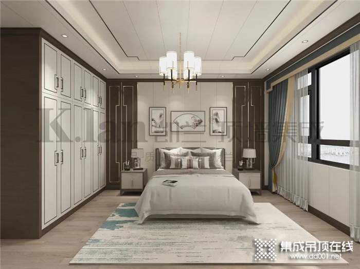 凯兰新中式卧室，尽显静逸脱俗之美！