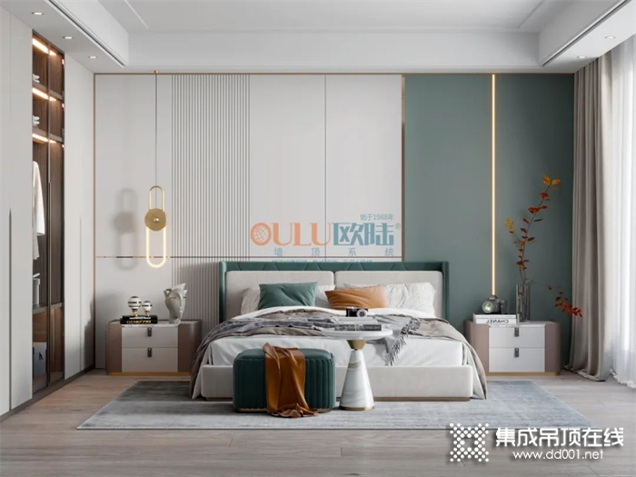 怎样打造温馨舒适欧陆的卧室，欧陆配色是关键！